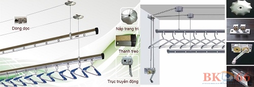 Giàn phơi thông minh giá rẻ